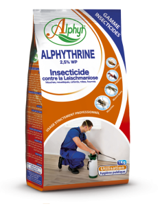 ALPHYTHRINE 2.5 % WP – insecticide en poudre mouillable pour usage urbain et public