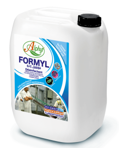 Jerrican de FORMYL S/C – désinfectant super concentré à usage professionnel et domestique