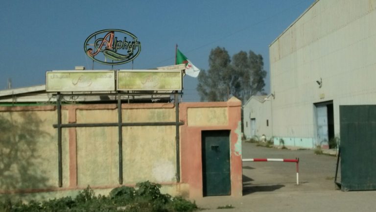 Unité pesticides Beni Mered, spécialisée dans la formulation du soufre et des pesticides poudres