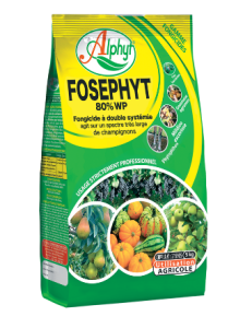 Fongicide FOSEPHYT 80% WP en poudre, utilisé contre Phytophthora et maladies des cultures